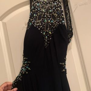 Navy Prom dress